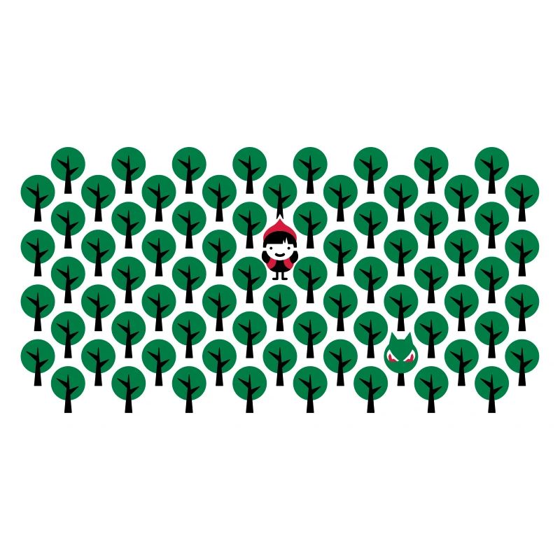 Fairytale - Rotkaeppchen - Märchen - Wolf - Quer