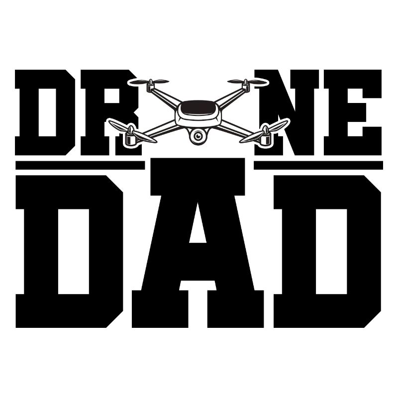 Drone Dad Graphic Drone Flying Quadcopter Pilot RC