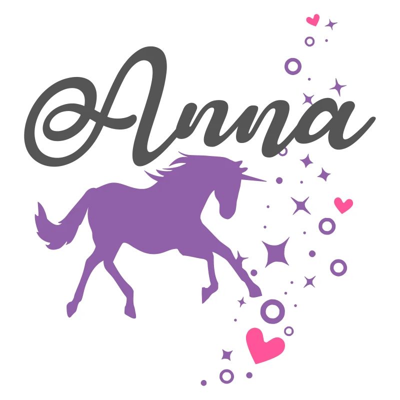 Anna Mädchen Name Vorname Einhorn