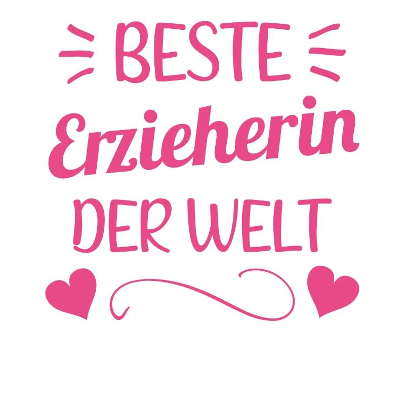 Beste Erzieherin Geschenk Kindergärtnerin