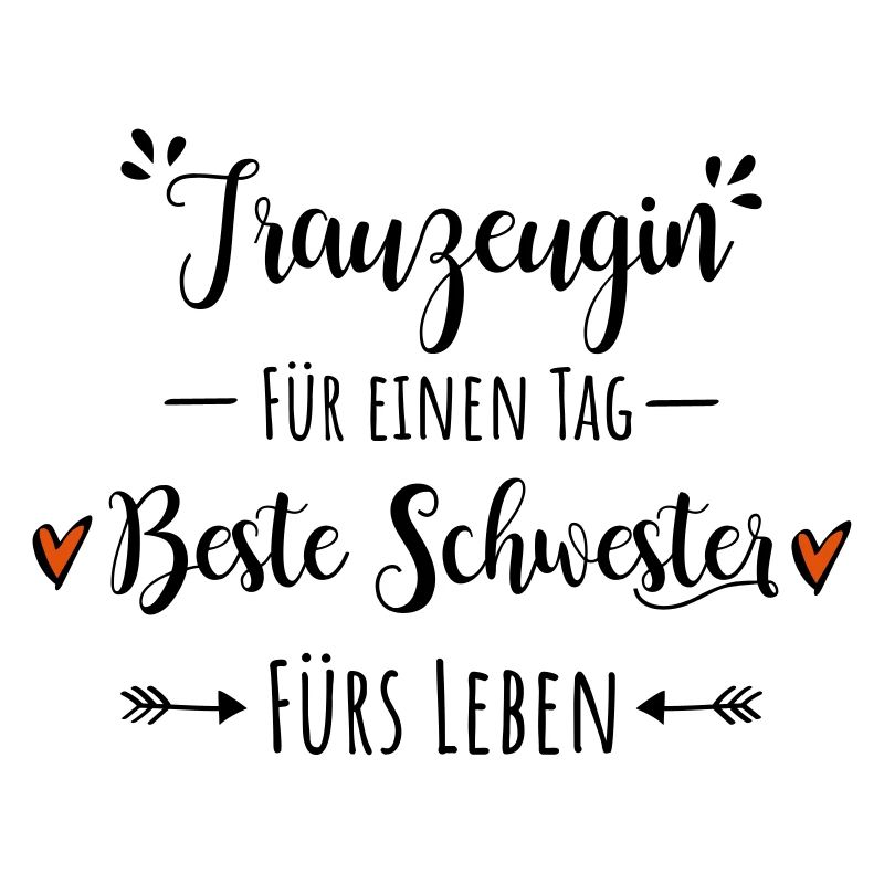 Trauzeugin Beste Schwester Dankeschön Geschenk