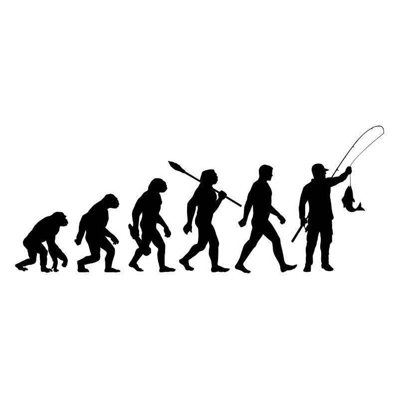 Evolution - Fishing - Anglers - Catching Fish