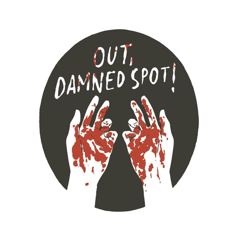 Macbeth Citation « From the Damned Spot » Design