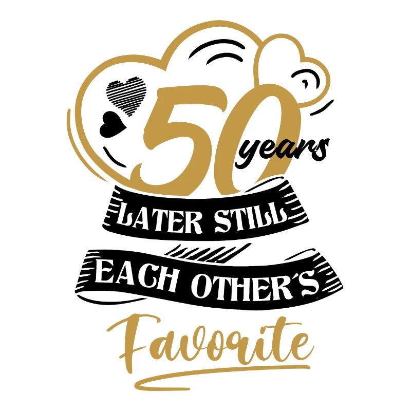 50. Hochzeitstag Ehemann Ehefrau Ehe Beziehung