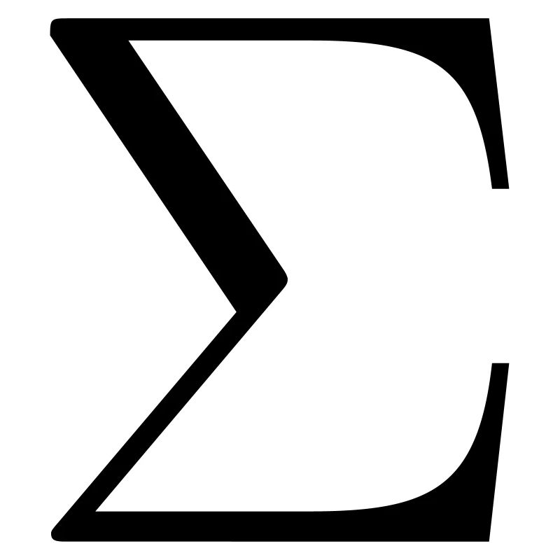 LETTERA DI CAPITALE GRECA SIGMA
