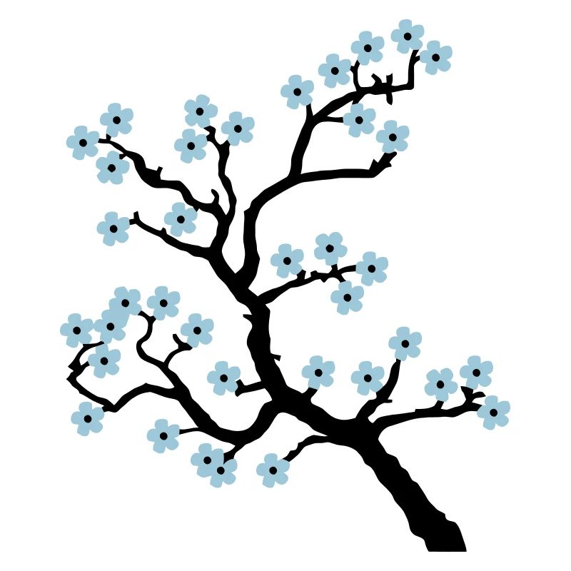 Turquoise flowering, driving harness the Spring