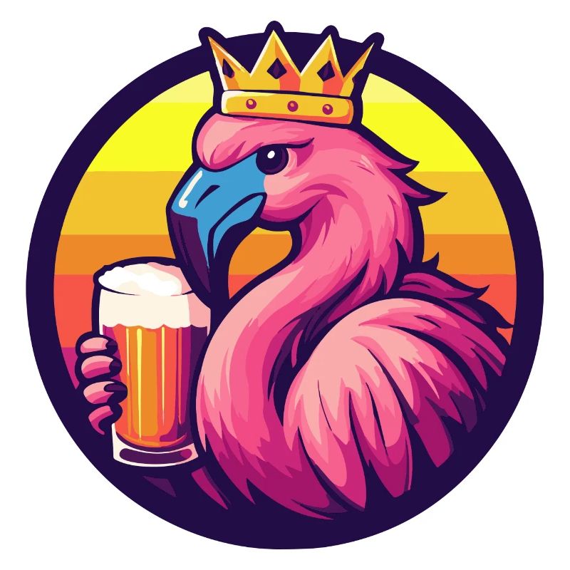 Flamingo Bier Comic