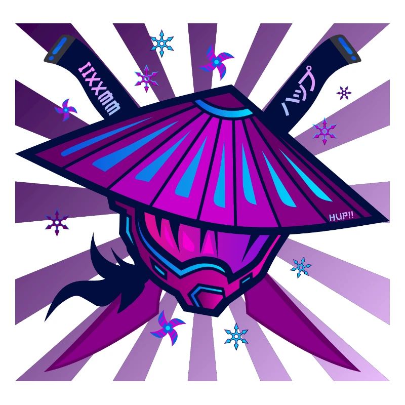 Samurai Monster Sword Violet