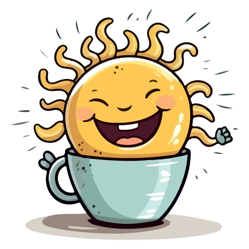 Soleil du petit déjeuner