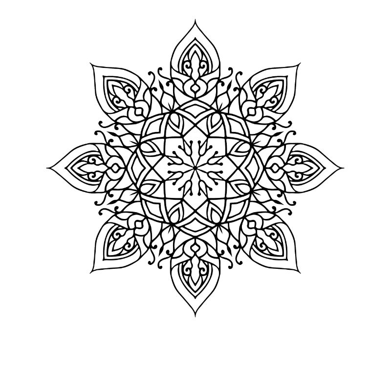 Blumen Mandala
