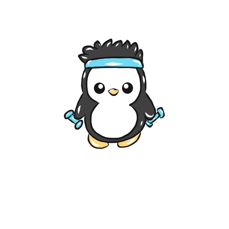 Pingouin de remise en forme