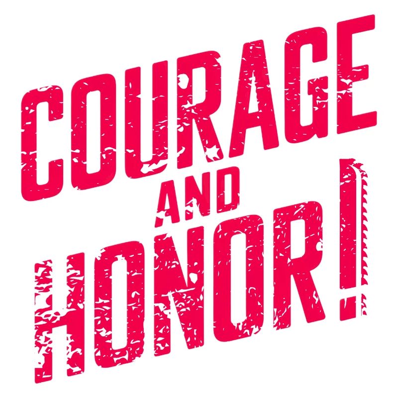 Courage and Honor Epic Marine Code scifi Space.