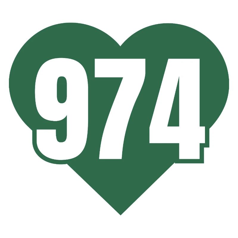 Herz 974 Code Grün
