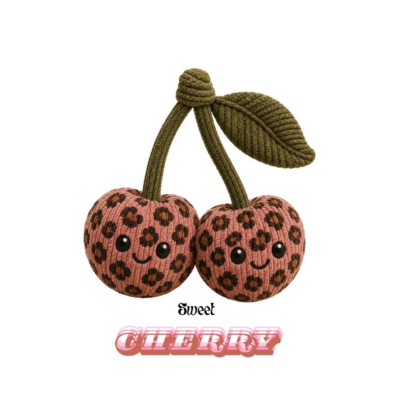 Leopard Cherries Cuddle Duo
