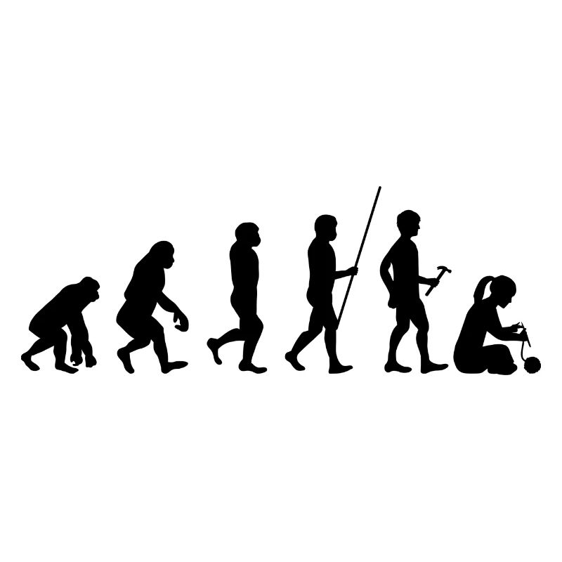 Evolution Stricken Hobby Handarbeit Wolle Geschenk