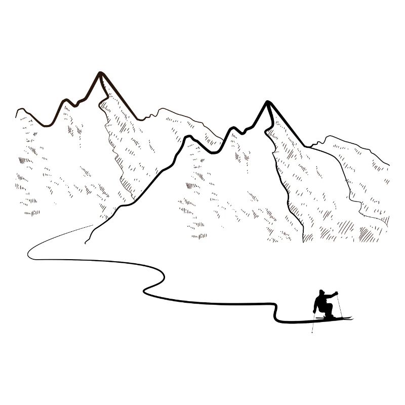 Skiing -