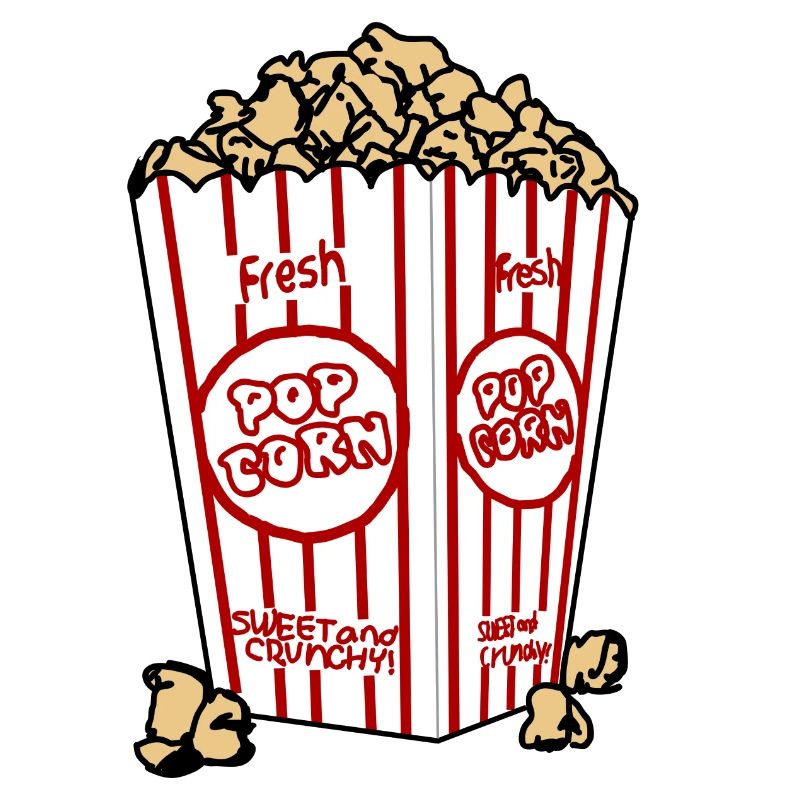 coupe du pop-corn
