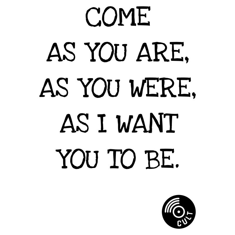 Come as you are - Nirvana - Kurt Cobain