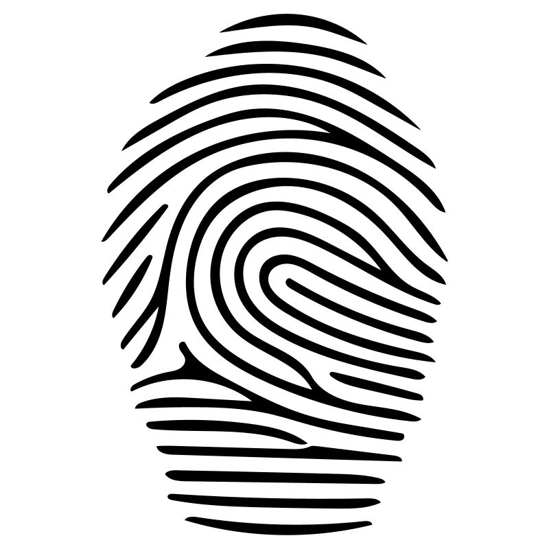 Fingerprint Vector Empreinte