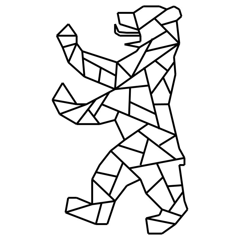 Berliner Bär Origami