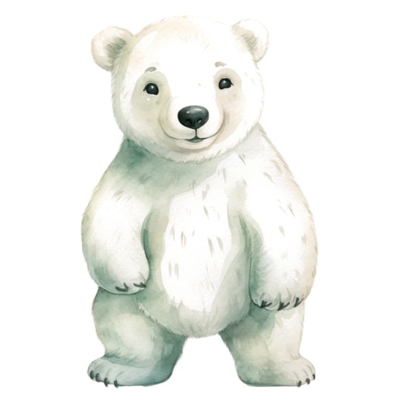 Eisbär Eisbär Klassenmaskottchen
