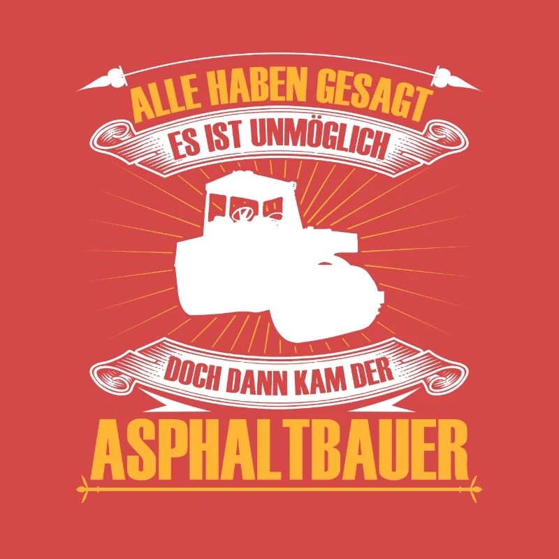 Asphalt construction is impossible Road construction