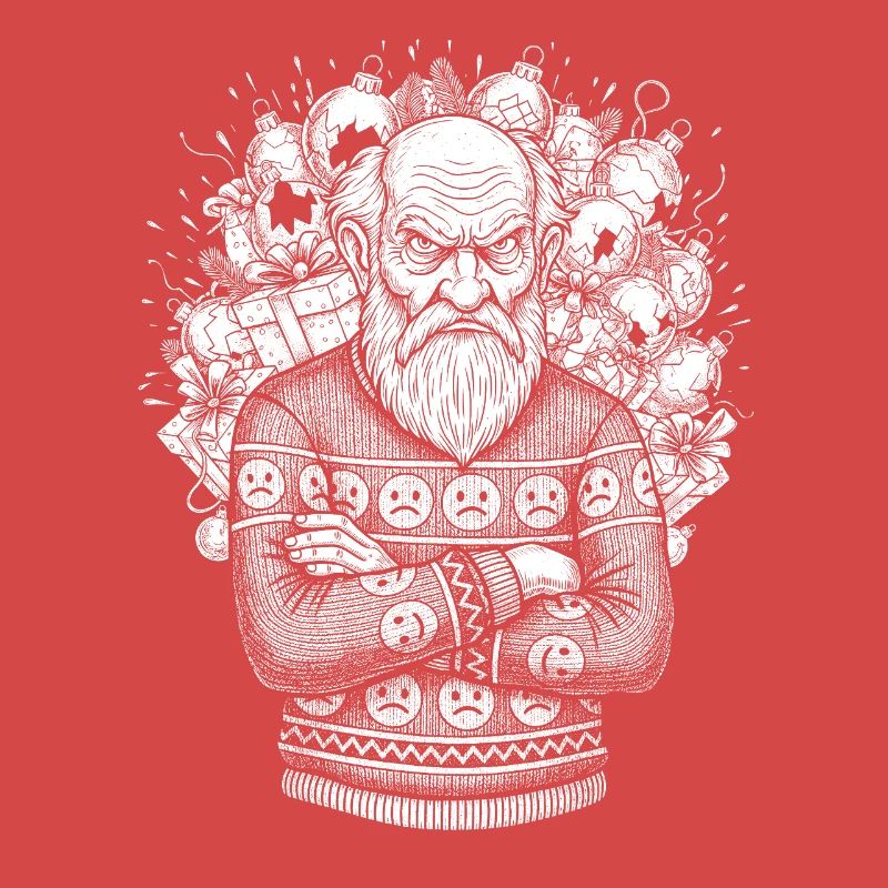 Pull de Noël moche