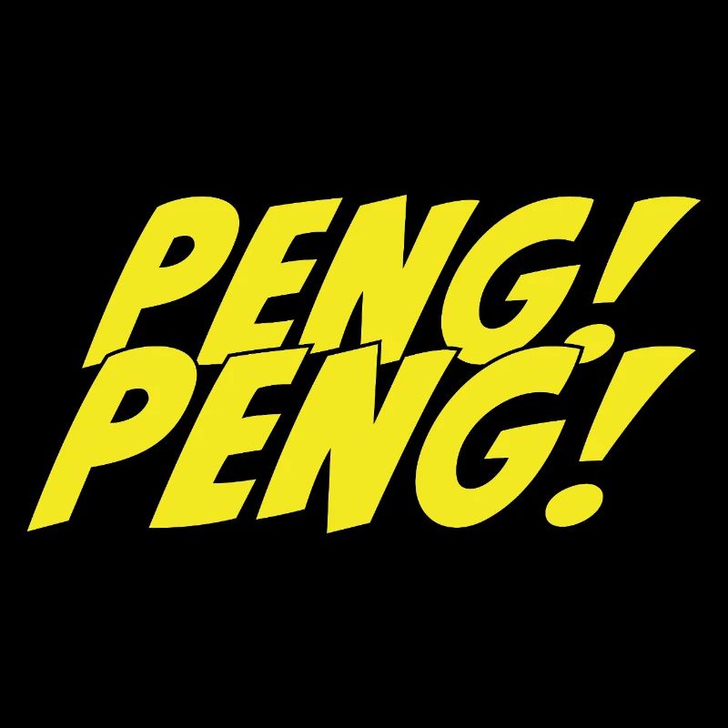 Peng Peng Vintage Comic Stil