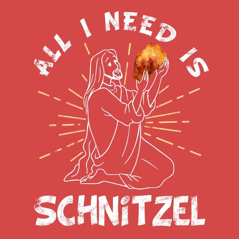 Schnitzellover- funny Jesus Schnitzel