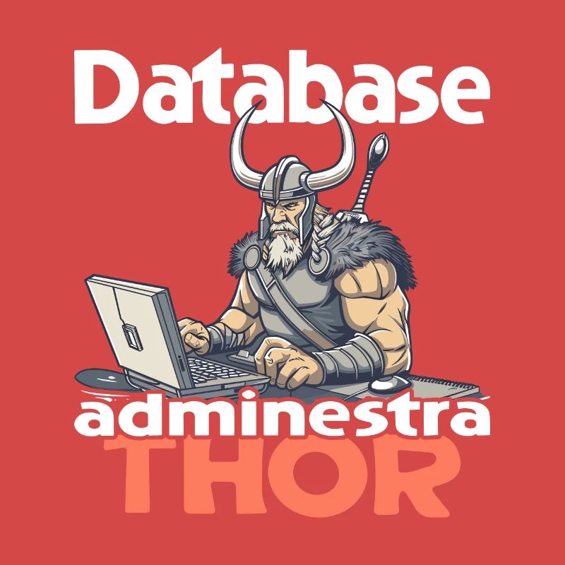 Viking Databaseadministra-thor Nerdy