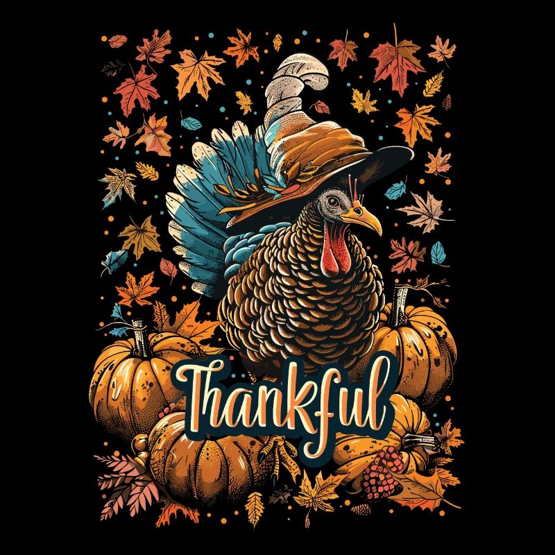 Dankbares Gobble Wobble Thanksgiving