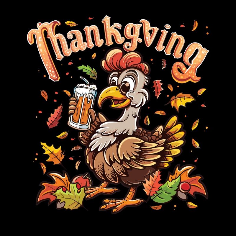 Dankbares Gobble Wobble Thanksgiving