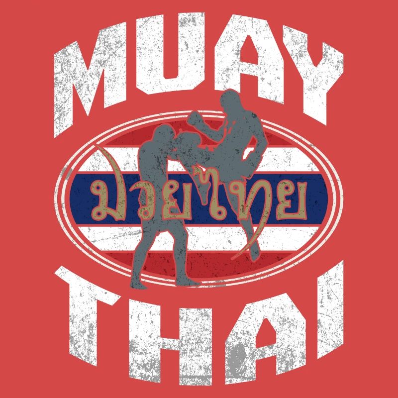 Drapeau thaïlandais de kickboxing