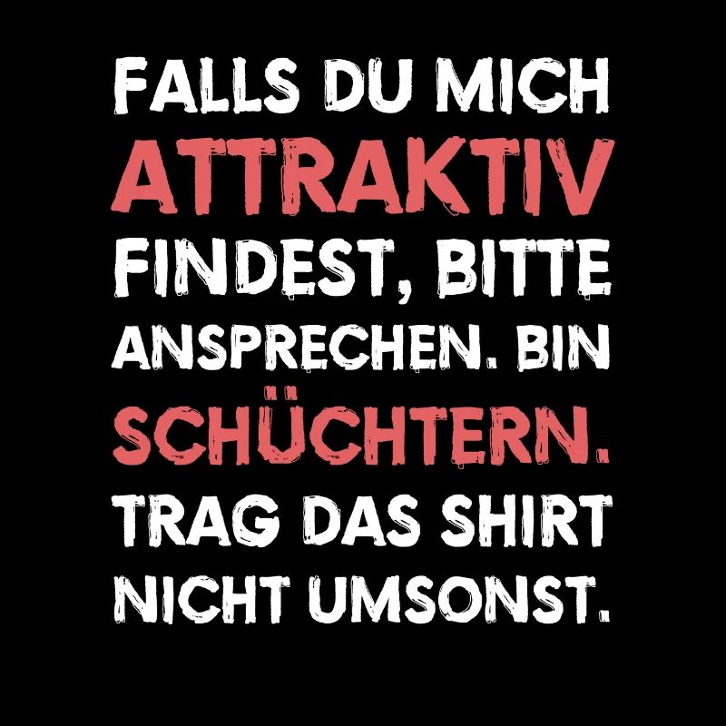 Schüchtern Ansprechen lustiger Spruch