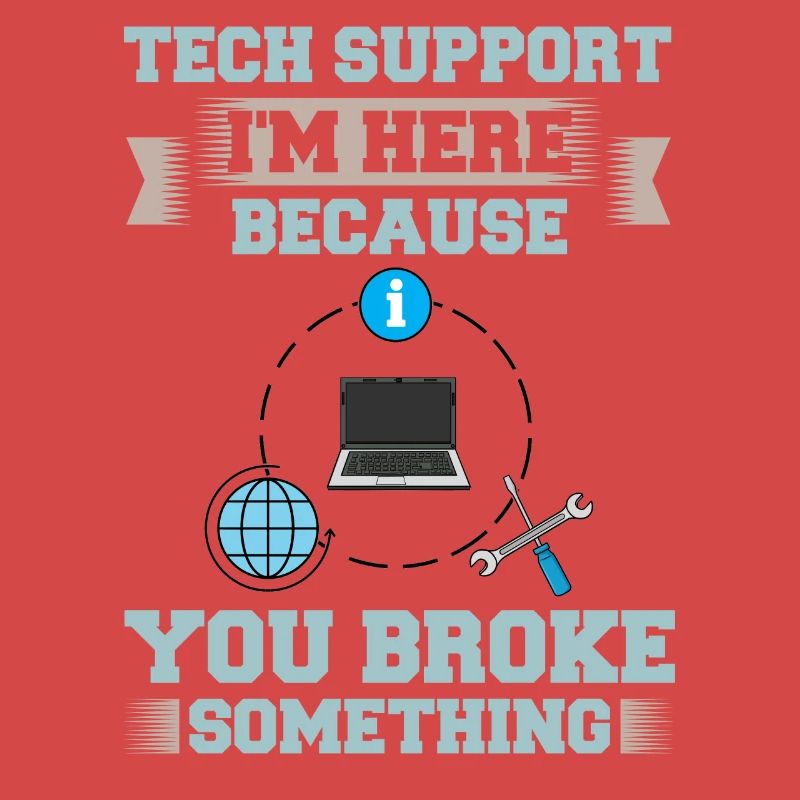 Tech Support IT Technischer Hilfe Helpdesk