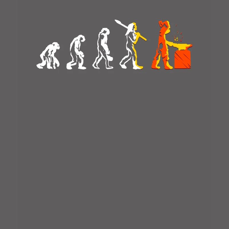 Evolution Metallbauer Beruf Schweißer Geschenk