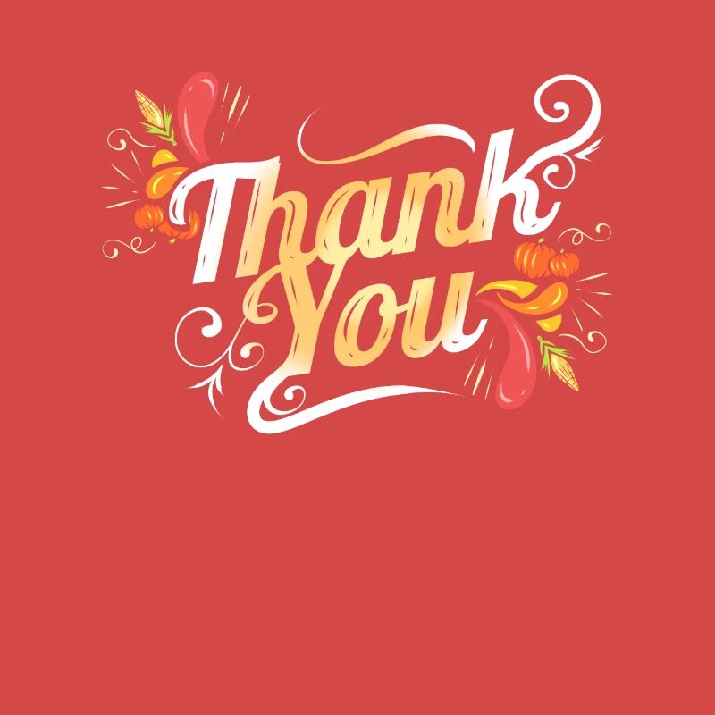 Merci Logo pour Thanksgiving
