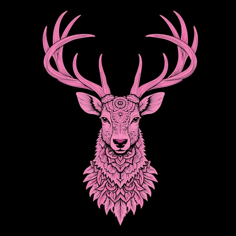 Mandala Deer Deer Mystical Madalas