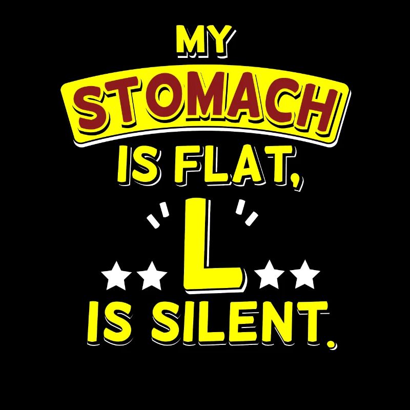 Il mio stomaco è piatto - Solo la "L" è silenziosa