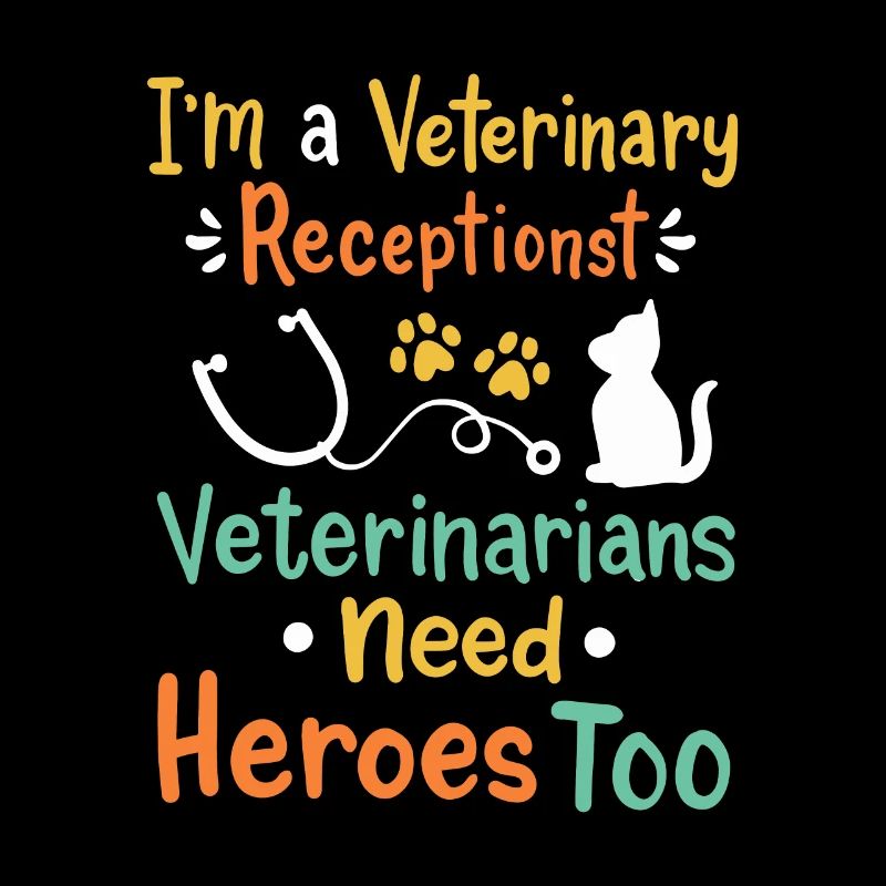 Veterinary Receptionist Tierarzthelferin Geschenk