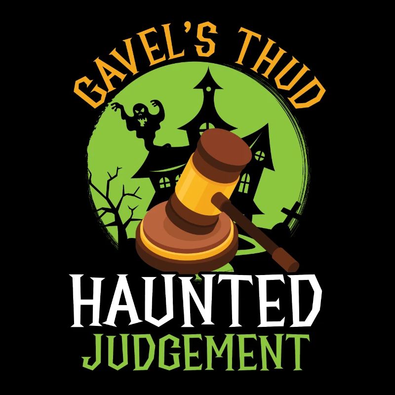 Gavel's Thud Haunted Judgement Attorney Hallow