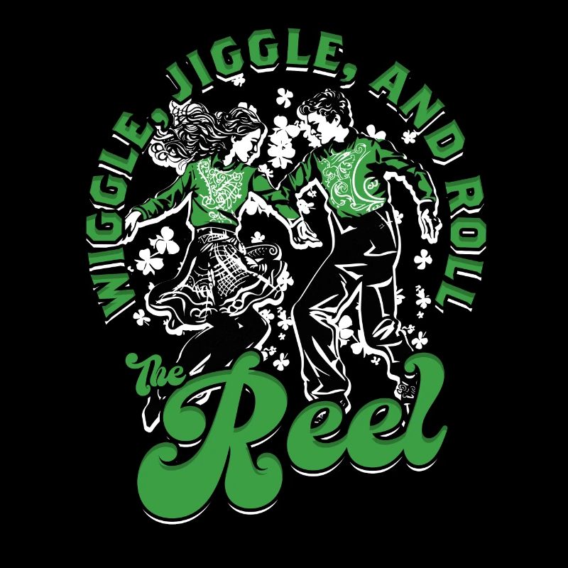 Irish Dance Wiggle, Jiggle And Roll The Reel