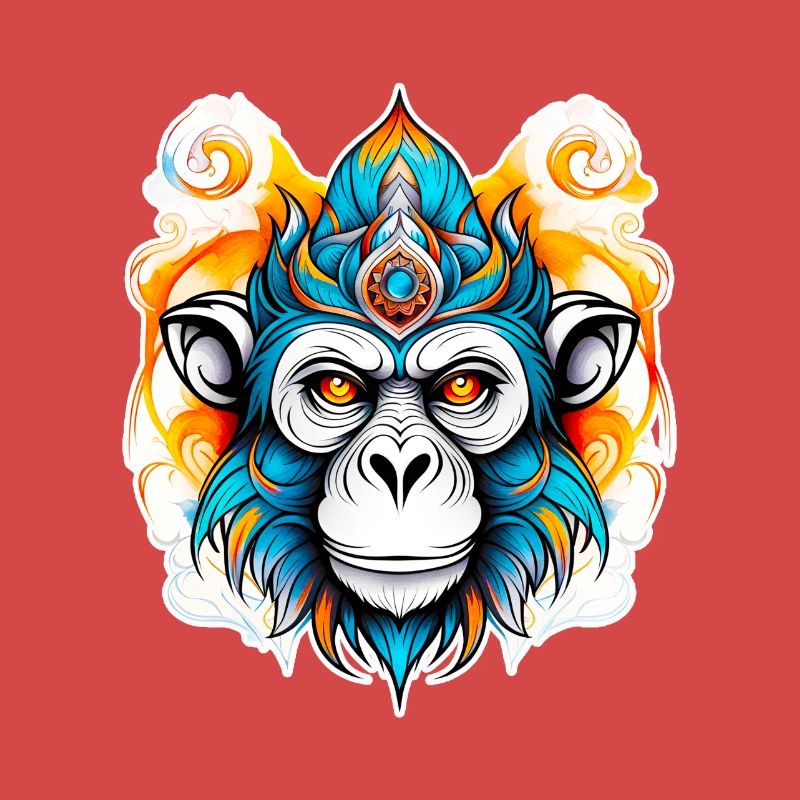 Monkey Stencil