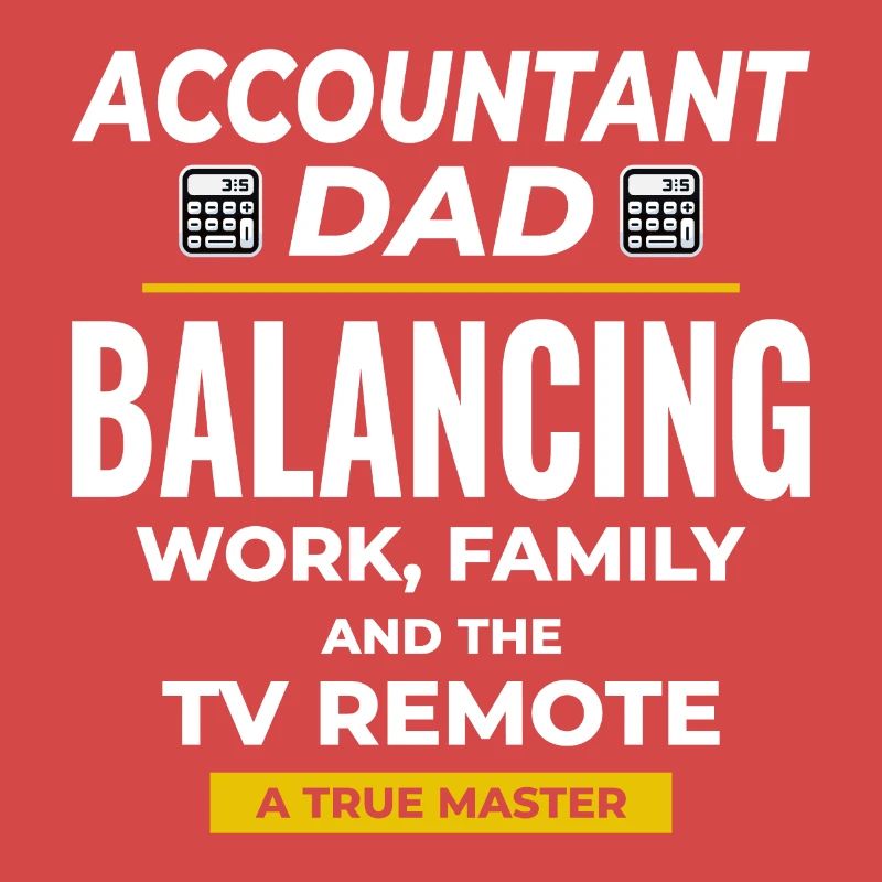 Comptable Papa Comptabilité Finance Financier Drôle