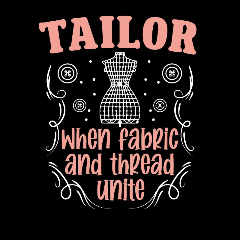 Tailor Fabric And Thread Unite Sewing Seamstress