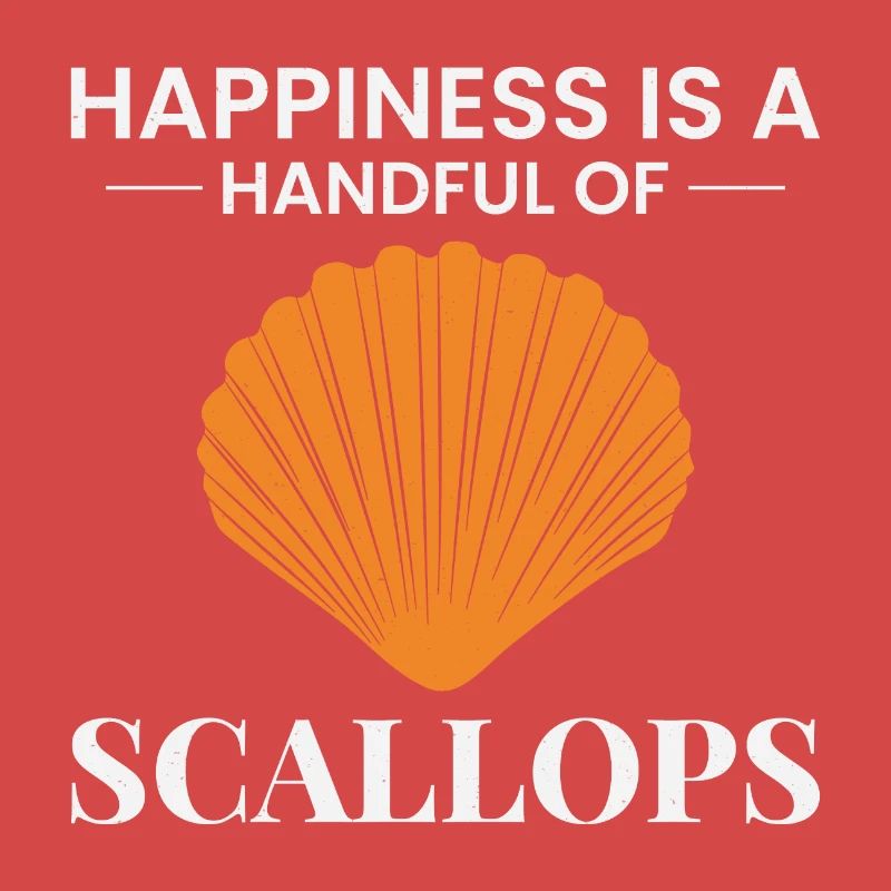 Scallop Seashells Collector Beachcomber Shellfish