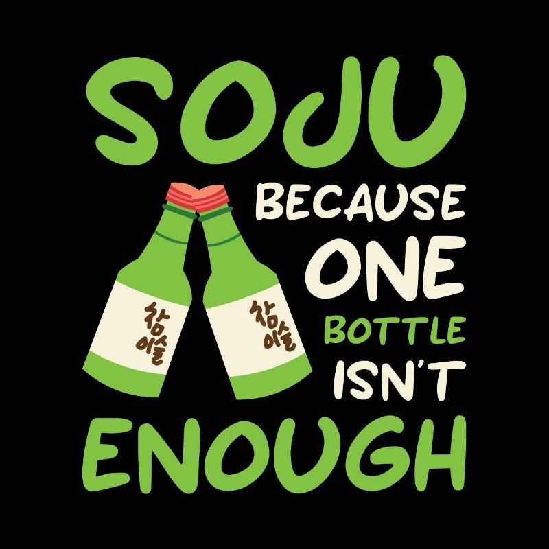 Soju Korean Wine Drink Corée