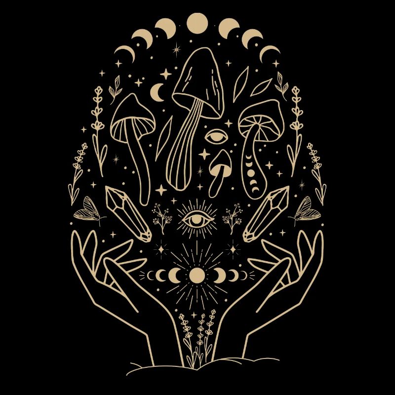 Boho Pilze Cottage Core Aesthetic Goblincore