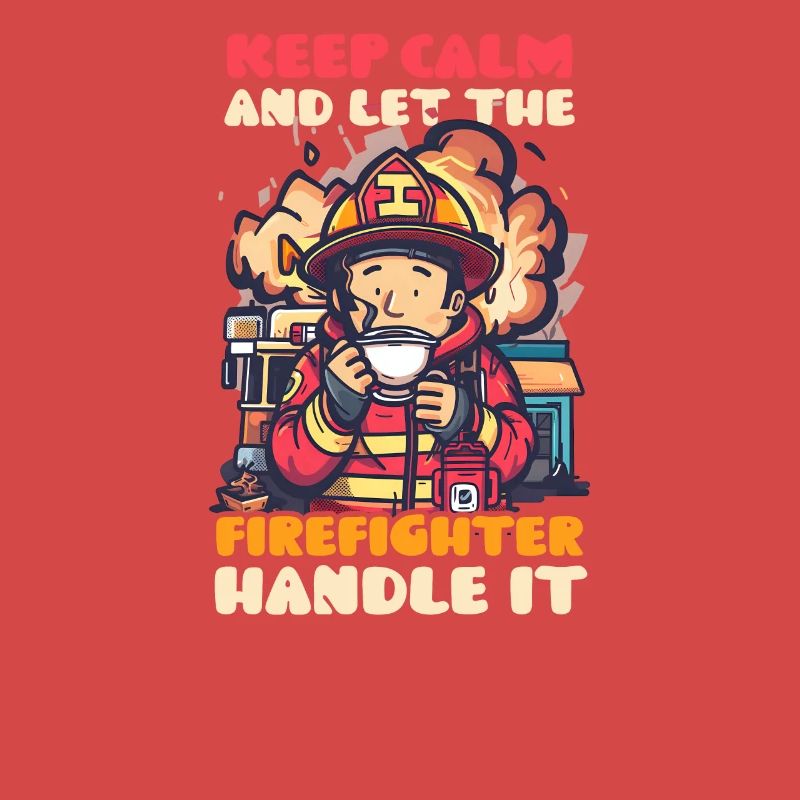 Firefighter Keep Calm Firefighter Handle It