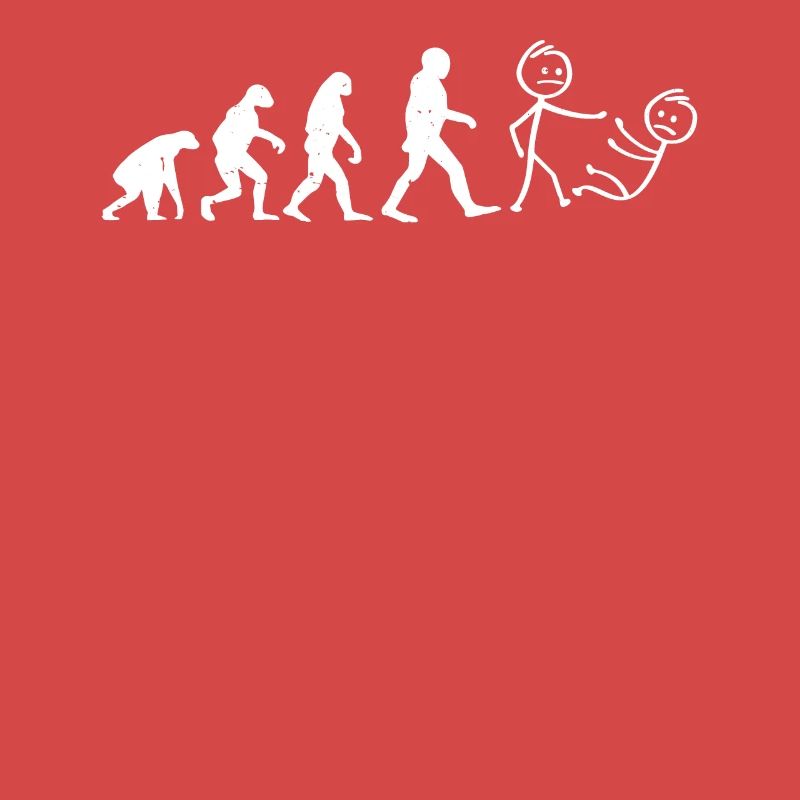 Funny Judo Evolution stick figure Judo Fighter
